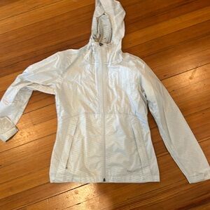 Marmot Minimalist Rain Jacket - White/Gray Women’s XS